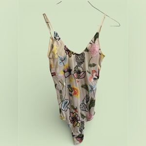 Whimsical fairy embroidered camisole feminine